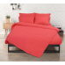 Σεντόνια Σχ. Rainbow flat μονόχρωμα poly/cotton Coral 240x260cm