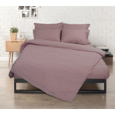 Σεντόνια Σχ. Rainbow flat μονόχρωμα poly/cotton Berry 170x260cm