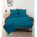 Σεντόνια Σχ. Rainbow flat μονόχρωμα poly/cotton Emerald 240x260cm