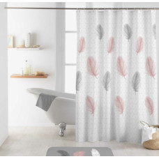 Κουρτίνα μπάνιου με κρίκους Σχ.Amber 180x200cm 100% pol 180x200cm