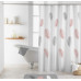 Κουρτίνα μπάνιου με κρίκους Σχ.Amber 180x200cm 100% pol 180x200cm