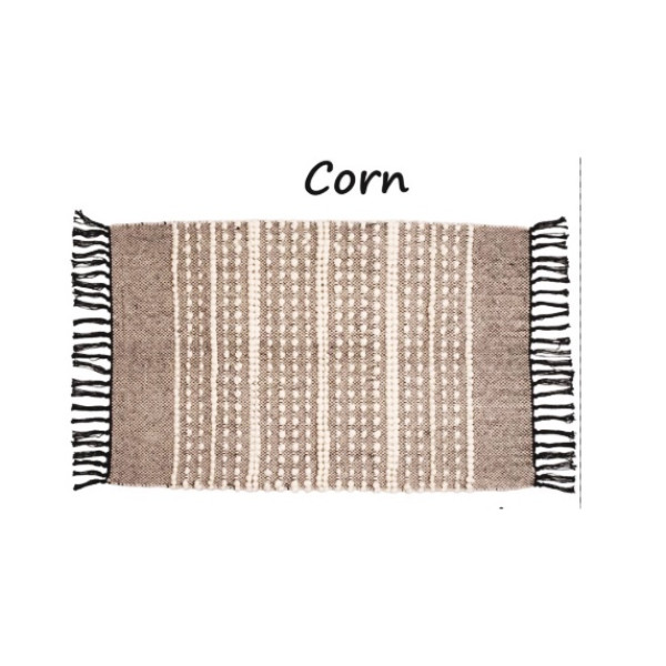 Πατάκι διακοσμητικό Σχ. Corn 60X90cm 100% cotton 50x80cm