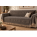 Ριχτάρι μεμονωμένο Σχ. Zina 100% cotton Black 180x250cm