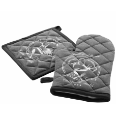 Σετ πιάστρα-γάντι Σχ. Grand chef 100% cotton Σετ