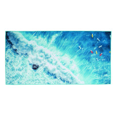 Πετσέτα θαλάσσης microfiber 75x150cm Σx. Ocean 100% polyester