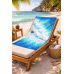 Πετσέτα θαλάσσης microfiber 75x150cm Σx. Ocean 100% polyester