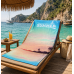 Πετσέτα θαλάσσης microfiber 75x150cm Σx. Summer time 100% polyester