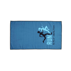 Πετσέτα γυμναστηρίου microfiber 50x90cm Σx. Run 100% polyester