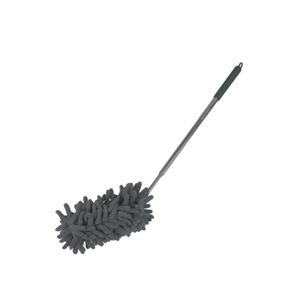 Φτερό microfiber με τηλεσκοπική λαβή 28-75cm ανθρακίτη  MEN360AT (συσκευασία 24 τμχ)
