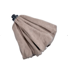 Σφουγγαρίστρα με μικροίνες  120gr με διπλή βίδα στο  σπείρωμα taupe MEN391TA