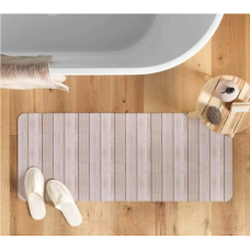 Πατάκια μπάνιου Έξτρα απορροφητικά Σχ.Calista 50Χ120cm 100% pol. 50x120cm