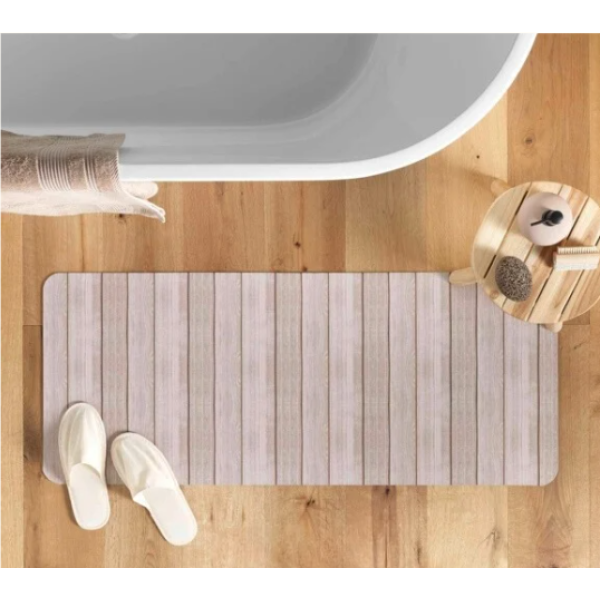 Πατάκια μπάνιου Έξτρα απορροφητικά Σχ.Calista 50Χ120cm 100% pol. 50x120cm