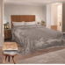 Κουβέρτα μονόχρωμη Σχ.Maya 490 gsm 100% polyester Beige 150x220cm