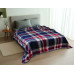 Κουβέρτα καρό Σχ.Marley 490 gsm 100% polyester Blue 150x220cm