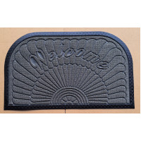 Πατάκι εξώπορτας ανάγλυφο Σχ.1041 45Χ75cm 100% polypropylene Beige