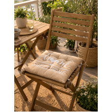 Μαξιλάρι καρέκλας Σχ.Sweet home 40x40cm 70% cotton - 30% pol. 40x40cm