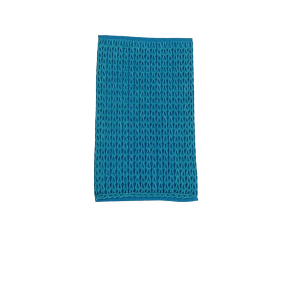 Πατάκι μπάνιου Σχ. Carve 100% cotton Emerald 50x80cm