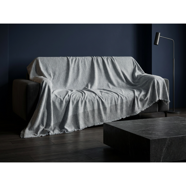 Ριχτάρι Σχ. Louma 30% cotton - 70% polyester Ecrou 170x250cm