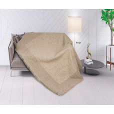 Ριχτάρι Σχ. Louma 30% cotton - 70% polyester Ecrou 170x290cm