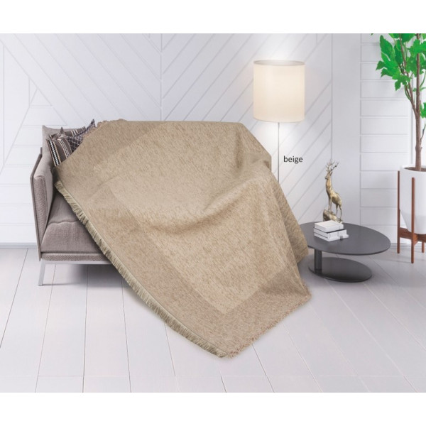 Ριχτάρι Σχ. Louma 30% cotton - 70% polyester Mint 170x290cm