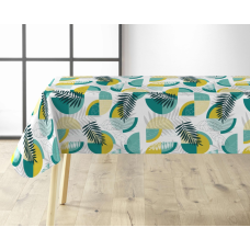 Τραπεζομάντηλο  Pvc printed 140cm X 20m Σχ. Coralis blue 20m