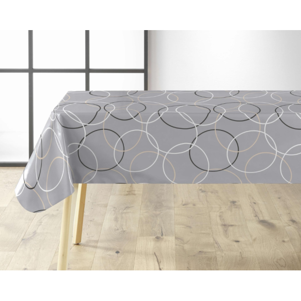 Τραπεζομάντηλο  Pvc printed 140cm X 20m Σχ. Felix grey 20m
