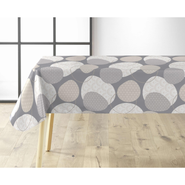 Τραπεζομάντηλο  Pvc printed 140cm X 20m Σχ. Persea grey 20m