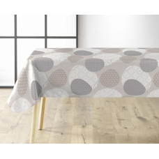 Τραπεζομάντηλο  Pvc printed 140cm X 20m Σχ. Persea natural 20m