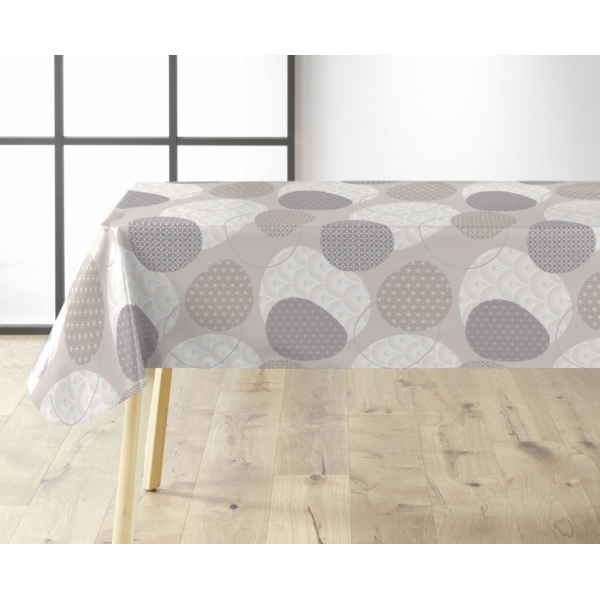 Τραπεζομάντηλο  Pvc printed 140cm X 20m Σχ. Persea natural 20m