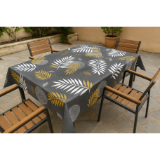 Τραπεζομάντηλο  Pvc printed 140cm X 20m Σχ.  Carmen black 20m