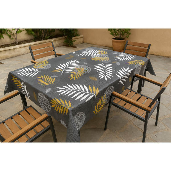 Τραπεζομάντηλο  Pvc printed 140cm X 20m Σχ.  Carmen black 20m