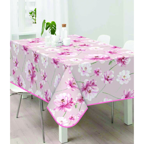 Τραπεζομάντηλο αλέκιαστο Σχ. Klery 100%pol. 150x180cm