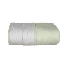 Κουβερλί ultrasonic Σχ. Flex 100% microfiber Mint-l.grey 220x240cm