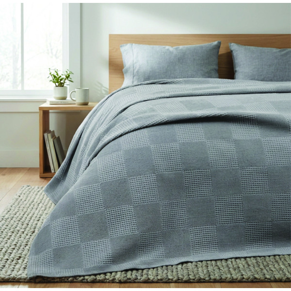 Κουβέρτα πικέ Σχ.Marco 80% cotton-20%polyester Elephant 240x260cm