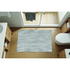 Πατάκι μπάνιου Σχ.Moris 60% cotton - 40% pol. Beige 60X90cm