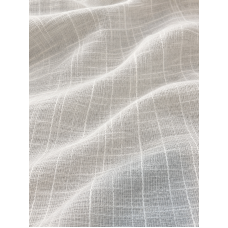 Κουρτίνα Σχ. Yiolanda 140x260cm έτοιμη ραμμένη με κρίκους 100% pol. Light Grey