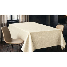 Τραπεζομάντηλο ζακάρ μονόχρωμο Σχ.Sotri ivory 100%pol. 150x220cm