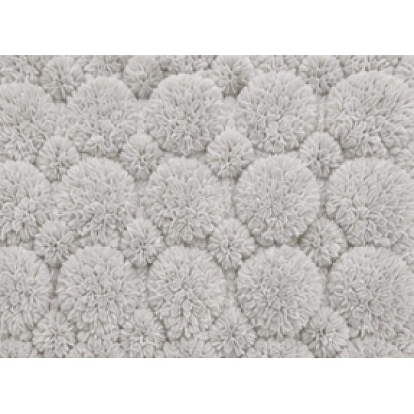 Πατάκι μπάνιου Σχ. Bubbles 50x80cm 100%cotton Off white