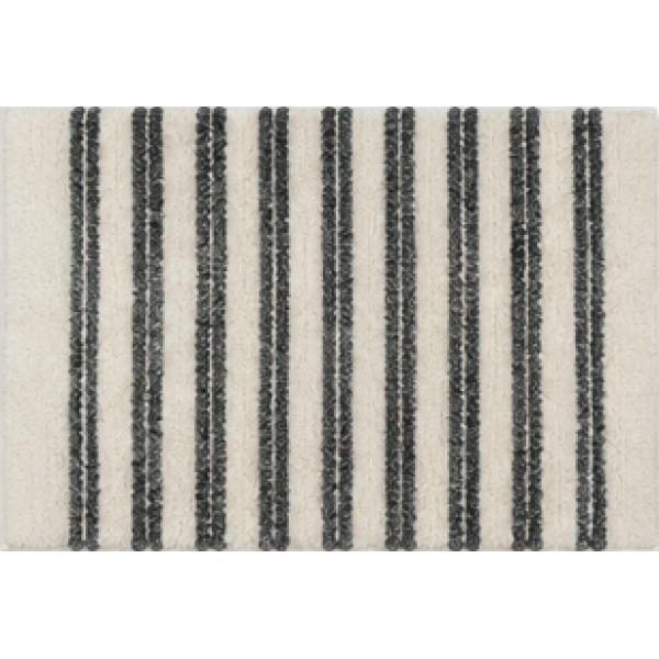 Πατάκι μπάνιου Σχ. Ira 50x80cm 80% cotton - 20%pol. Off white