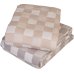 Κουβέρτα βαμβακερή εμπριμέ Σχ. Check Grey 220x240cm