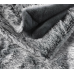 Κουβέρτα - Ριχτάρι συνθετική γούνα Σχ. Antartic grey 100% polyester 180x220cm