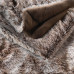Κουβέρτα - Ριχτάρι συνθετική γούνα Σχ. Antartic choko 100% polyester 180x220cm