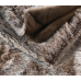 Κουβέρτα - Ριχτάρι συνθετική γούνα Σχ. Antartic choko 100% polyester 180x220cm