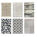 Χαλί  διακοσμητικό Σχ.Brodway 135x190cm  assorted 6 σχεδίων