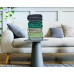 Κουβέρτα - Ριχτάρι flannel ζακάρ Σχ.Edward  100% polyester Light Grey 150x220cm