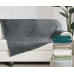 Κουβέρτα - Ριχτάρι flannel ανάγλυφο Σχ.Haris  100% polyester Emerald 150x220cm