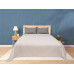 Κουβερλί ultrasonic Σχ. Chic 100% microfiber Moca-Beige 160x240cm