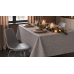 Τραπεζομάντηλο ζακάρ μονόχρωμο Σχ.Sotri grey 100%pol. 150x180cm