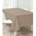 Τραπεζομάντηλο ζακάρ μονόχρωμο Σχ.Sotri beige 100%pol. 150x240cm
