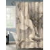 Κουρτίνα μπάνιου printed με κρίκους Σχ.Marble grey 180x200cm 100% pol. 180x200cm